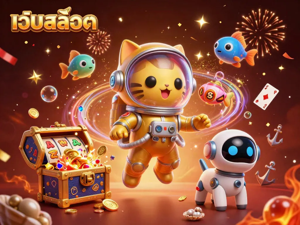 เล่นสล็อตออนไลน์ที่เว็บสล็อตและลุ้นรางวัลใหญ่ในภาพการ์ตูน 3D สดใส