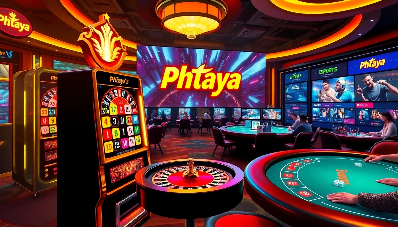Phtaya offers a thrilling online casino experience with vibrant slot machines and engaging gaming interfaces.