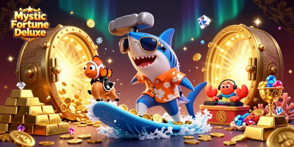 สัมผัสประสบการณ์การหมุนสล็อตจาก Mystic Fortune Deluxe ด้วยภาพสดใสและตัวละครที่น่าประทับใจ