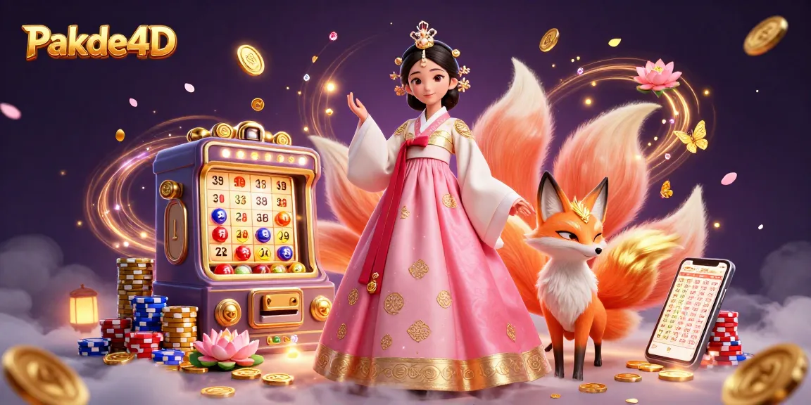 Engage in Pakde4D's lottery excitement with vibrant characters and dynamic gaming elements.