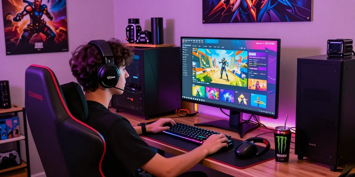 Engaging gaming experience on 68gamebai platform with colorful games and accessories.