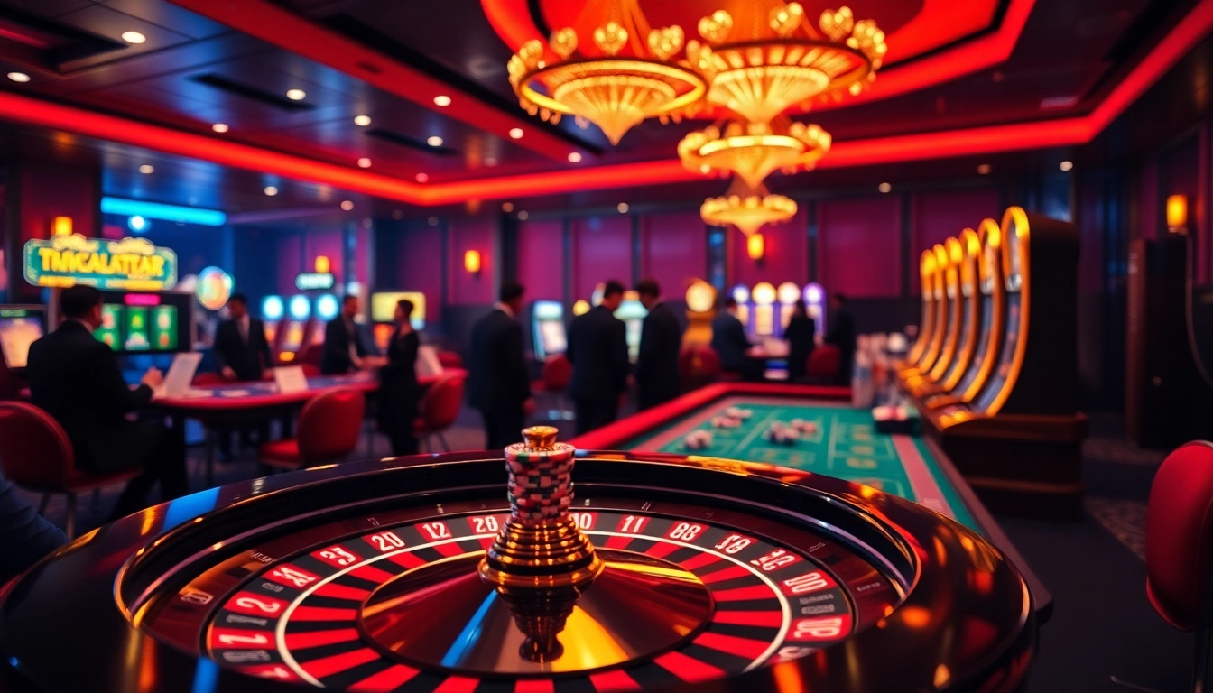 Experience the excitement of RR88 with vibrant casino games and luxurious gaming tables.