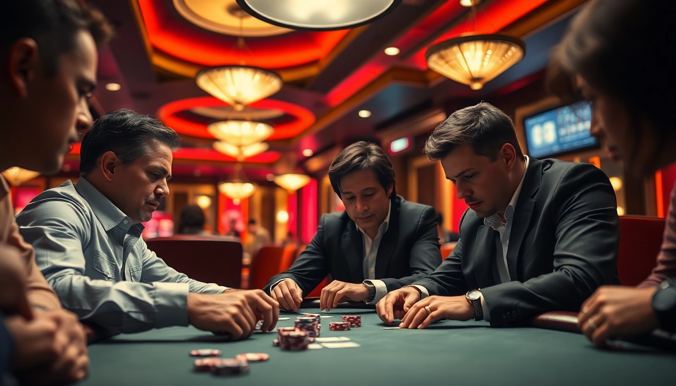 arushoki merasakan ketegangan di meja poker kasino.