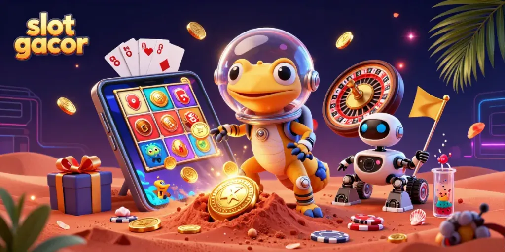 Menangkan slot gacor dengan slot game berwarna-warni dan karakter menarik di kasino.