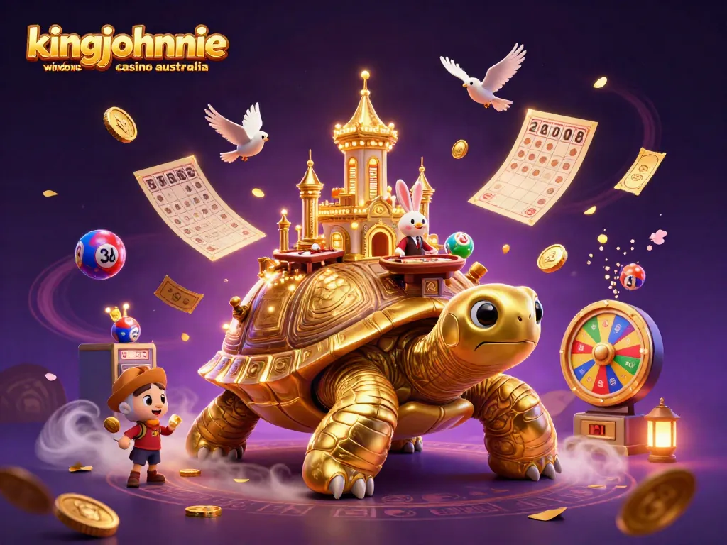 Experience exciting gameplay at kingjohnnie windows casino australia with vibrant 3D elements and engaging casino scenes.