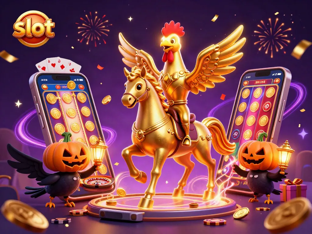 Menangkan slot dengan permainan 3D penuh warna, menampilkan karakter unik di kasino malam yang seru.