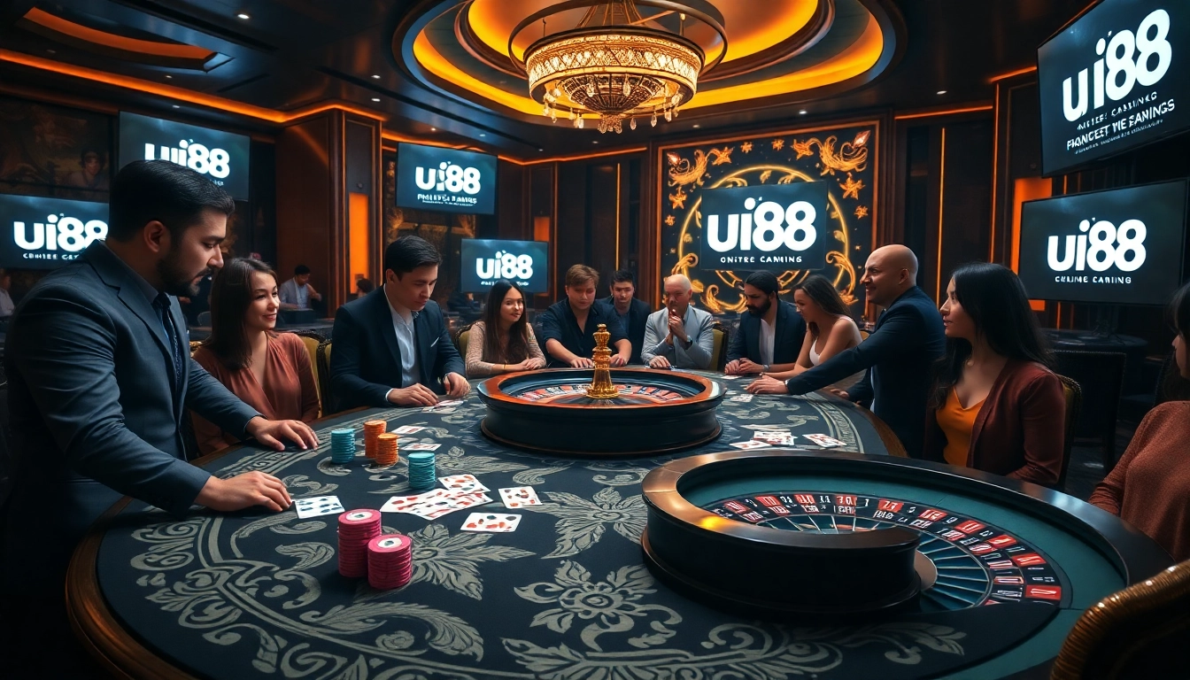 Experience the excitement of uu88 with vibrant casino tables and thrilling games.