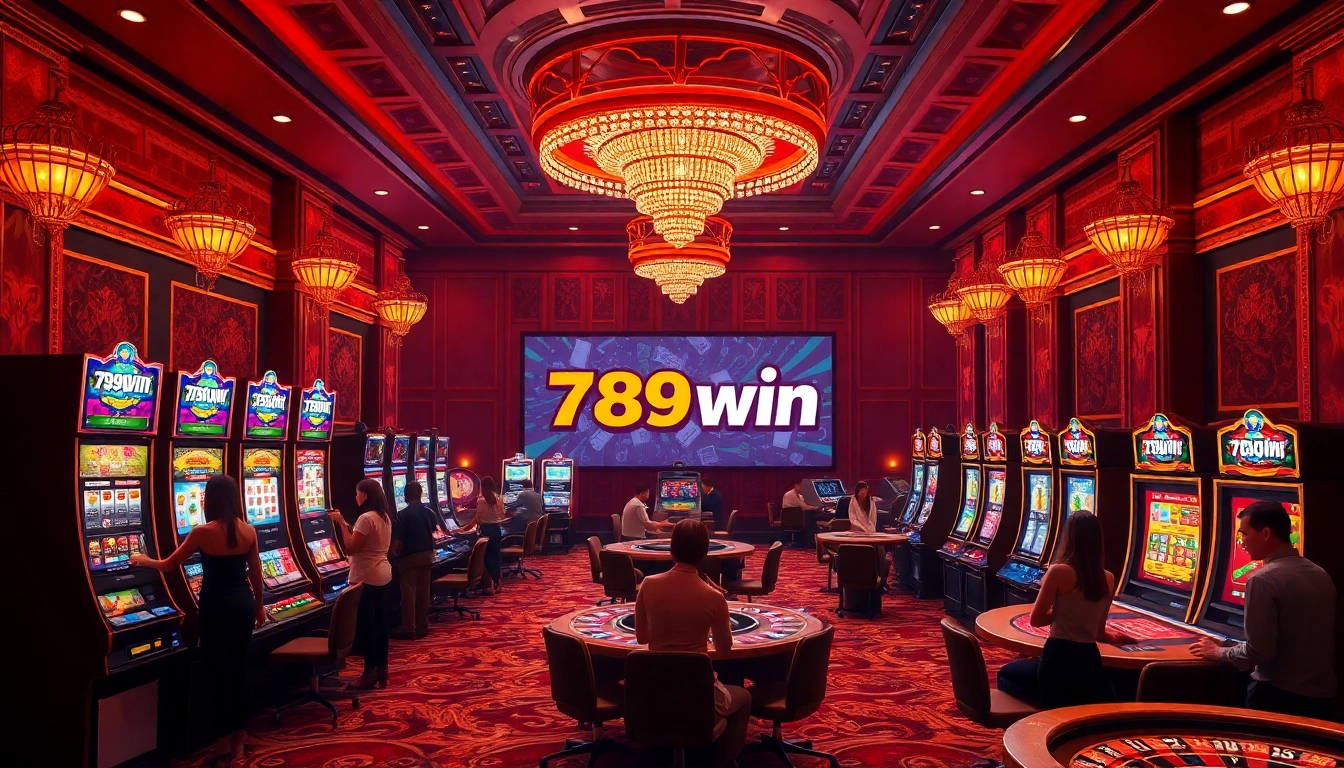 Experience the thrill of 789win with engaging action at the luxurious casino.