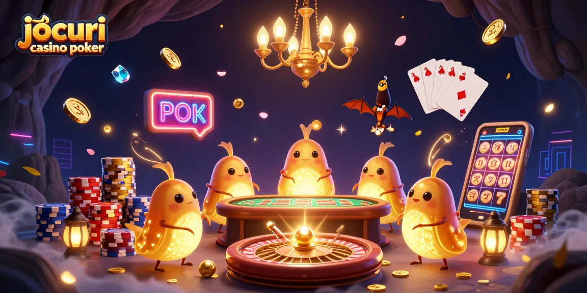 Joacă jocuri casino poker captivante în atmosfera de lumini magice și big win-uri