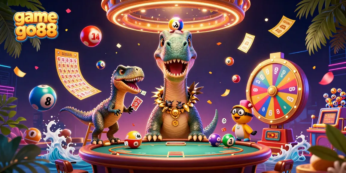 Engage in the game go88 by exploring a vibrant casino scene with dynamic characters and elements.