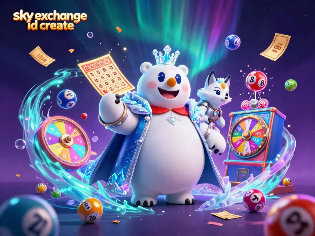 Engage in excitement with the sky exchange id create through the playful ice king polar bear and his snow fox companion!