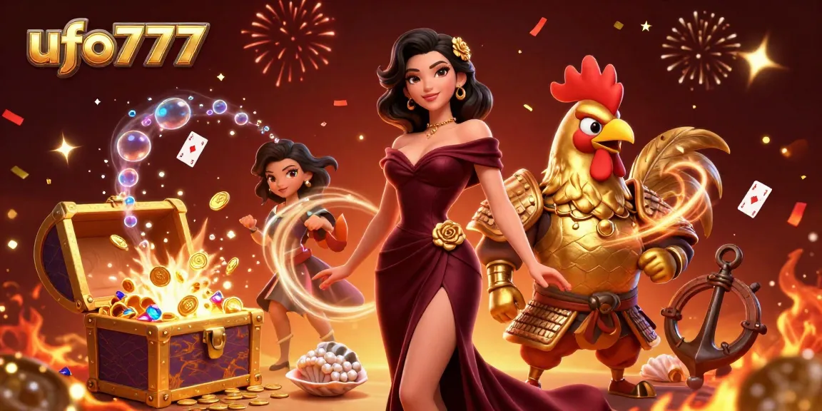 Experience winning with ufo777 at the heart of an exciting casino adventure filled with gold.