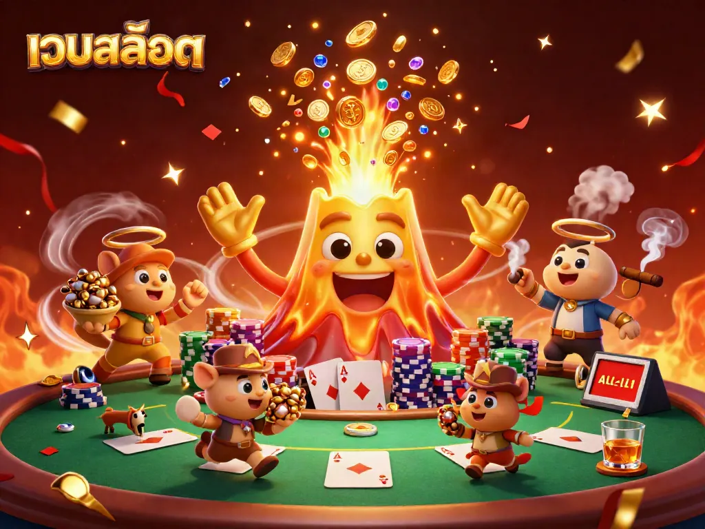 สัมผัสกับเว็บสล็อต เกมที่เต็มไปด้วยความสนุกและโอกาสชนะมากมาย!