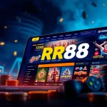 Interactive RR88 online gambling platform showcasing diverse betting options.