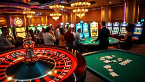 Experience the thrill of gambling at https://jun88.buzz/ with vibrant casino activities featuring roulette, poker, and slot machines.