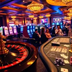 Experience the thrill of playing at 32win's vibrant casino with roulette, poker, and slot machines.
