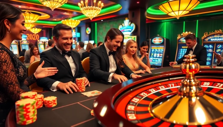 Experience the thrill of winning at https://kkwin.co.com/ with lively casino games and excited players at the blackjack table.