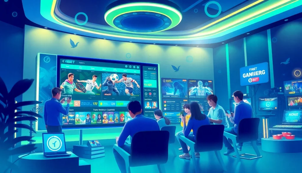 Experience F8BET online gaming and betting with vibrant digital interfaces.