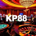 Players enjoying exciting games at KP88 casino, featuring vibrant slots and engaging poker tables.