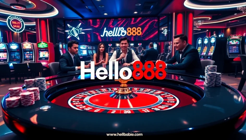 Experience the excitement of Hello88 with vibrant casino games and high-stakes players.