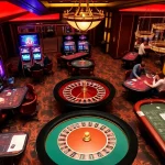 Experience the thrill of gambling at 888NOW with vibrant slot machines and high-stakes poker tables.