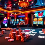 Engaging casino action at 622BET featuring a vibrant poker table and roulette wheel.