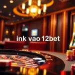 Experience the thrill of online gambling with ink vao 12bet showcased through vibrant casino elements.