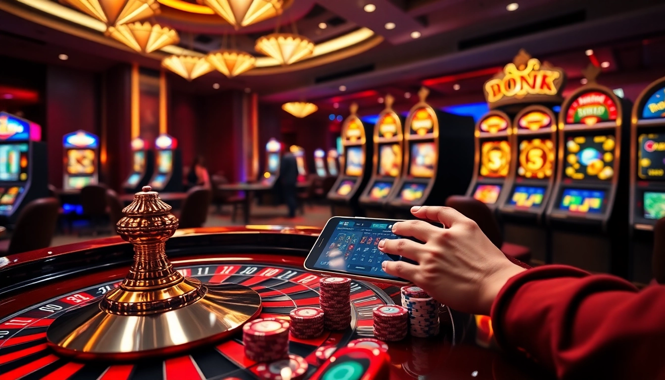 RR88 online gamblers engaging with exciting games and vibrant casino visuals.