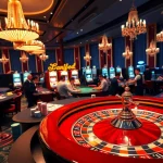 Experience the excitement of mm88 gaming at a vibrant casino table with chips and cards.