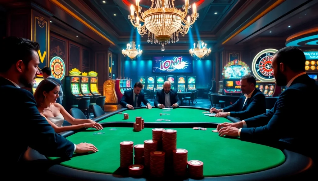 Experience high-stakes poker at Vmax casino, where excitement meets luxury.