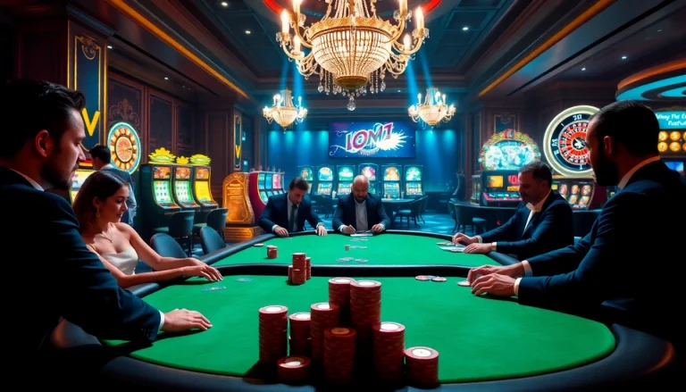 Experience high-stakes poker at Vmax casino, where excitement meets luxury.