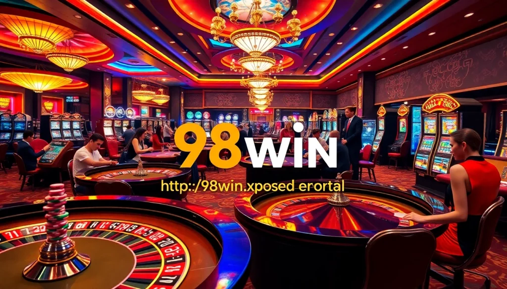 Experience thrilling casino action at https://98win.exposed/ with vibrant games, players, and luxurious ambience.