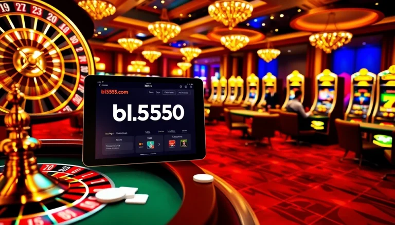Engage in thrilling poker at bl555.com with luxury gaming visuals and exciting gambling action.