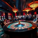 Experience thrilling gameplay at MM88 blackjack table with vibrant slots and engaging players.