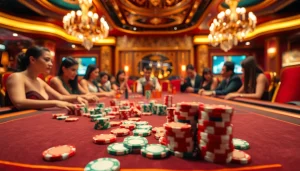 Menangkan permainan luxury777 game dengan suasana kasino yang mewah dan pemain yang bersemangat.