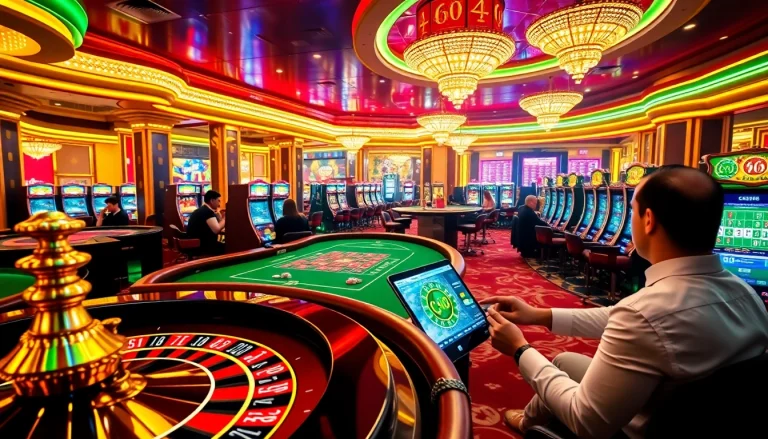 Experience thrilling online gambling at C168 with vibrant slots and poker tables.