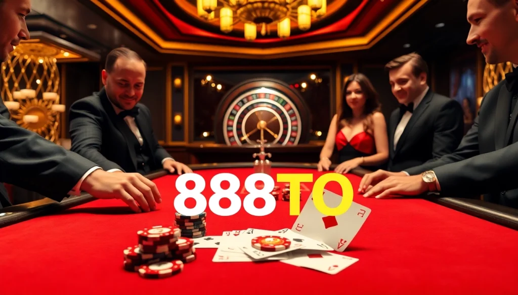 Experience high-stakes poker and thrilling wins at 888TO casino.