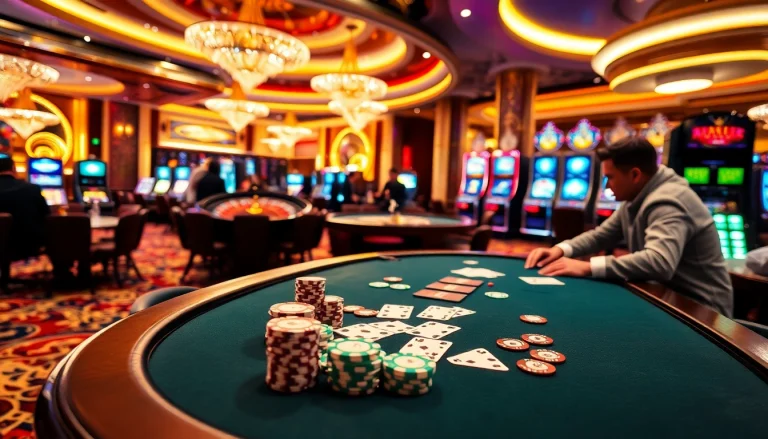 Experience the thrill of birutoto at a luxurious poker table filled with professional-grade cards and chips.