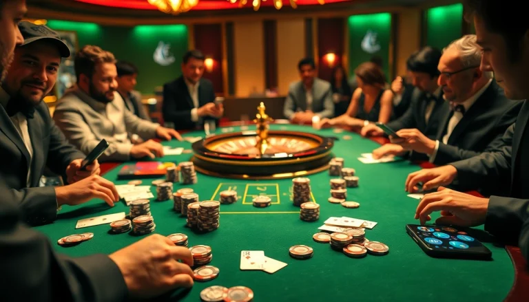 Experience the thrill of poker at a luxurious casino with high stakes at http://8kbet.ink/.