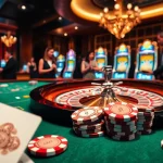 Experience thrilling gambling action at https://pg88us.com/ with vibrant casino tables and excited players.