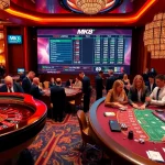 Engaging casino scene highlighting players and sports betting, showcasing https://mk8th.net/ excitement.