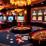 Experience winning strategies and excitement at home jl55 casino with vibrant gaming tables and slot machines.