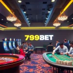 Engaging moment of players enjoying games at 789BET casino with vibrant tables and excitement.