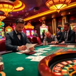 Experience high-stakes gambling at F168 Casino with vibrant tables and thrilling slot machines.