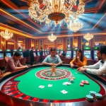 one88 players enjoying a thrilling roulette and poker experience in a luxurious casino setting