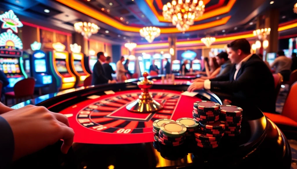Experience the excitement of gambling at https://kk55.blue/ with vibrant casino tables and dynamic gameplay.