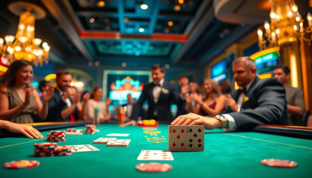 에볼루션 바카라 테이블에서 딜러와 카드가 중심인 카지노 이미지