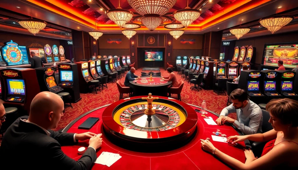 Experience the excitement of gambling with https://58win.talk/ at an elegant casino table.