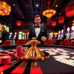 Engaging gamblers at the vibrant casino with nh88-inspired roulette and poker tables.