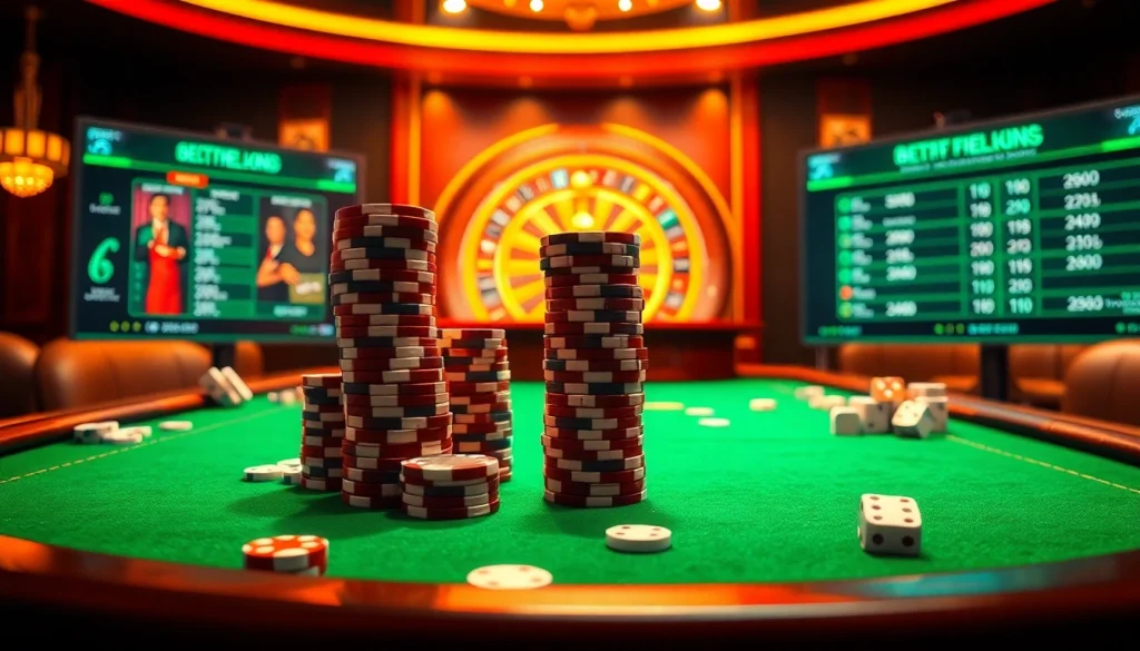 התחברו למשחק רמי אונליין מרגש עם צ'יפים צבעוניים לפוקר ועגלות רולטה בקזינו יוקרתי.